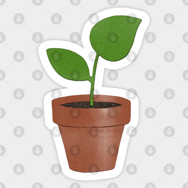 seedling Sticker by mystudiocreate